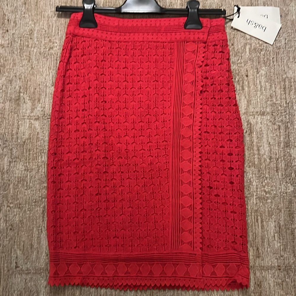 NWT Ba&sh Jupe Cold Rouge size 1 (small)